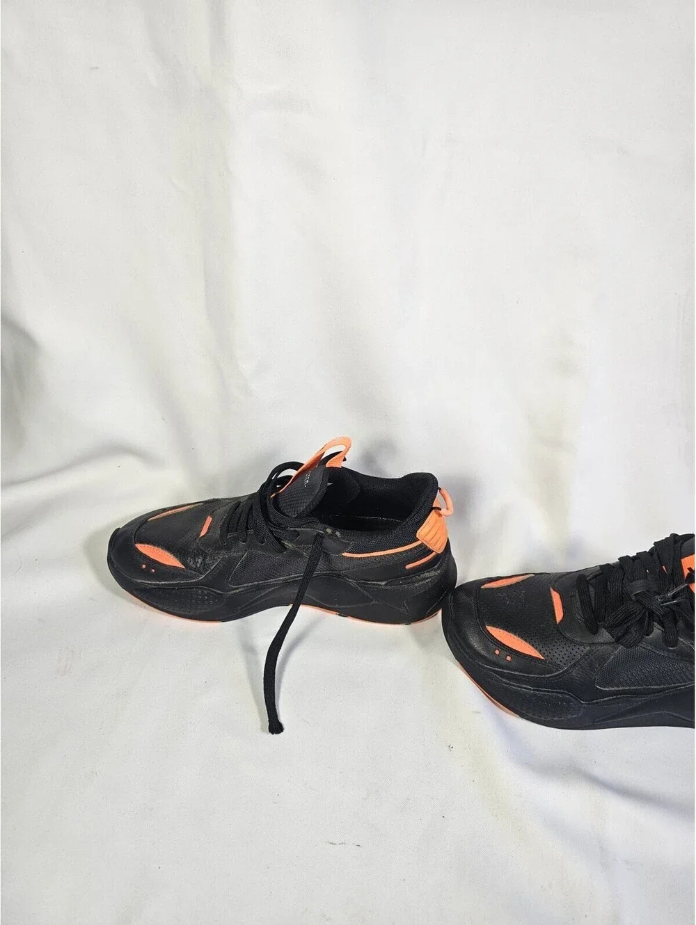 Rare Puma RS-X Winterized Black And Ultra Orange Size 8.5